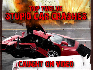 Illustration for article titled Top Twelve Stupid Car Crashes Caught On Video